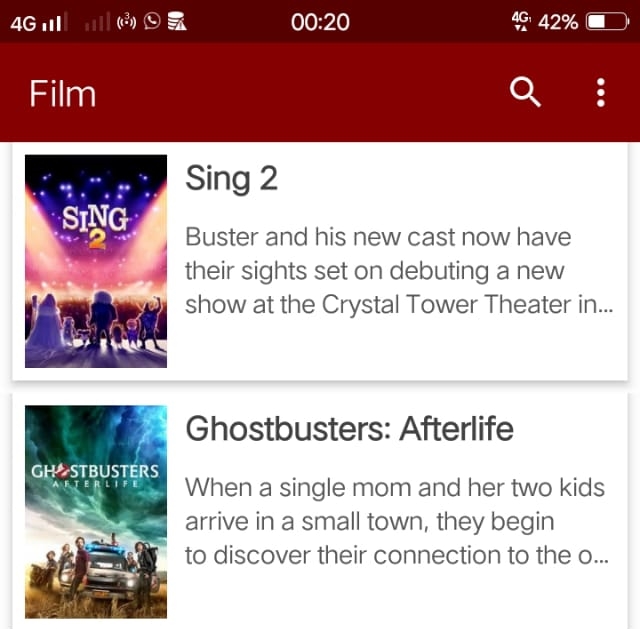 Movie Catalogue Cover